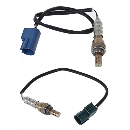 Kwiksen 2pcs Upstream and Downstream Oxygen Sensor 1 Sensor 2 Bank 1 Bank 2 Replacement for Altima Base-2.5L S-2.5L SL-2.5L 2002-2003/ Sentra SE-R-2.5L SE-R Spec V-2.5L 2002-2003 - Thumbnail 2