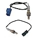 Kwiksen 2pcs Upstream and Downstream Oxygen Sensor 1 Sensor 2 Bank 1 Bank 2 Replacement for Altima Base-2.5L S-2.5L SL-2.5L 2002-2003/ Sentra SE-R-2.5L SE-R Spec V-2.5L 2002-2003