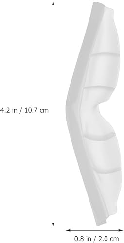 Miniatura 2 de Almohadillas para puente de nariz, tira de protección de silicona, almohadilla de nariz, marco de soporte interior, 20 unidades