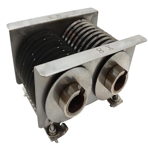 THUXEON 0.31inches/8mm Blade for Electric Food Slicer,110V Stainless Steel Blade for Commercial Slicer, Adjustable Thickness for Meat, Work for the Thickness Meat of 0.1-0.98inches/2.5-25mm