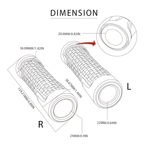 Palancas ajustables CBR600RR con puños anticaída ergonómicos 4