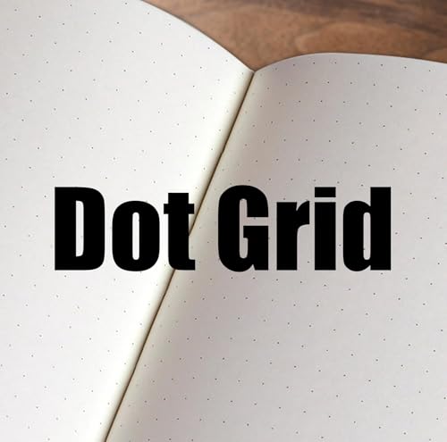 Image of 100 GSM A5 Dot Grid Journal Diary: 160 Pages (Live In The Moment)
