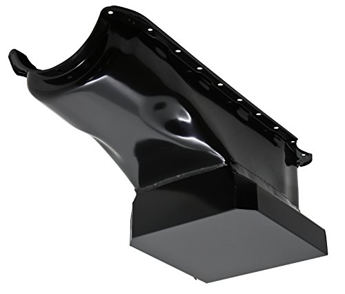 Image of CFR Performance Steel Oil Pan - 1965-1990 Chevy BBC 396-402-427-454 Black