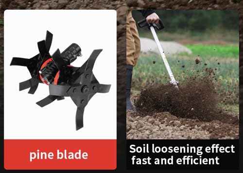 GX50 Backpack 4 strokes Brush Cutter weed eater lawn mower hedge trimmer pole saw with 3 cultivators tiller - Thumbnail 4