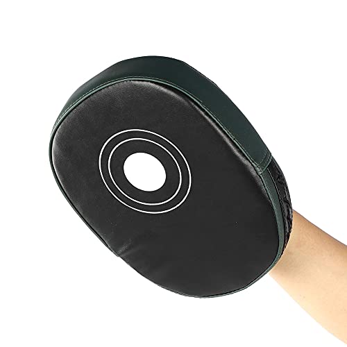 Haofy Cible Manuelle de Précision de Boxe pour Un Entraînement Précis, Légère et Absorbant Les Chocs, pour Boxe/Muay Thai/Sanda, PU + EPE, 9,8 X 7,9 X 2 Pouces