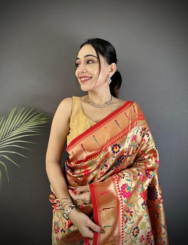 Pandadi Saree kanchipuram silk saree in pure silk – image 5