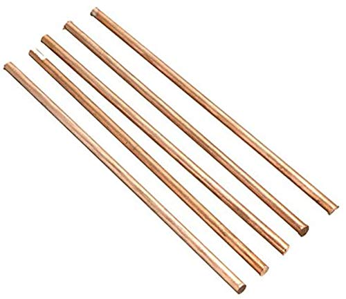 CynKen 5pcs Diameter 3mm Pure Copper Cu Metal Solid Rod Length 100mm About 0.12
