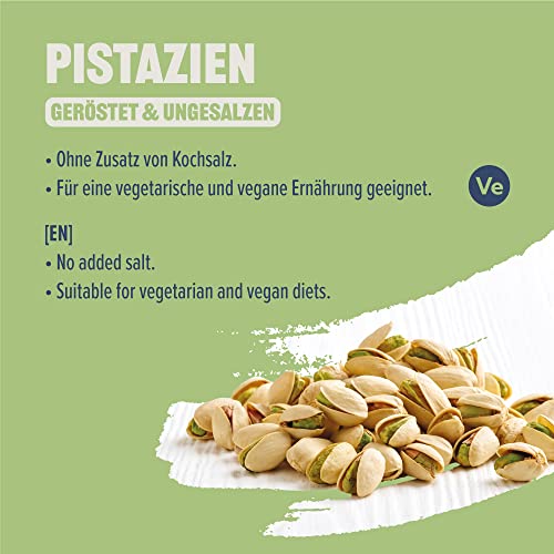 by Amazon Pistazien geröstet & ungesalzen, 250g (1er-Pack)