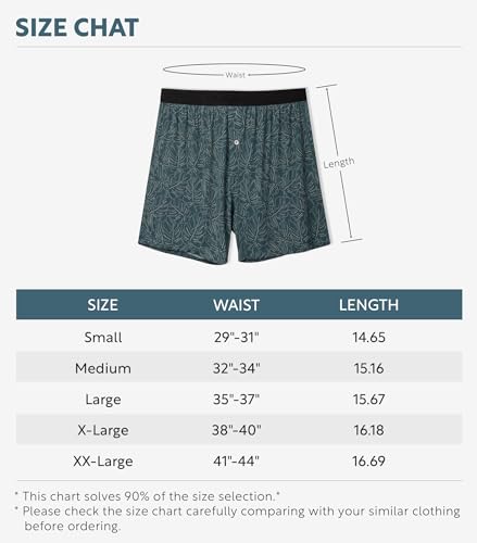 David Archy DAMNKR24014-30303L Mens Boxers Cooling Rayon Made From Bamboo Boxers thumb #5