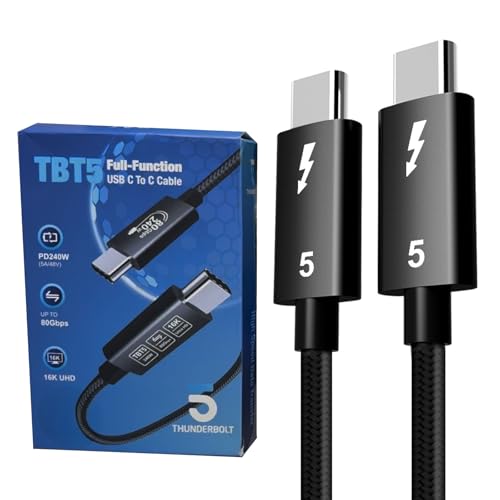 Thunderbolt 5 ケーブルのおすすめ19選！特徴や選び方も解説！【2026年2月最新版】