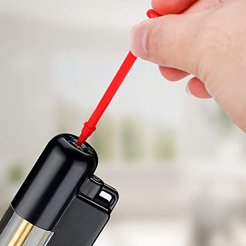 Sondiko Butane Nozzle - Butane Lighter Refill Adapter, Release And Refill Gas Adapter, Gas Refill Adapter For Short Nozzle's Butane Tank, Butane Torch, Butane Lighter(Red) #TOP5