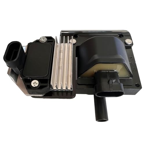 GSKMOTOR Ignition Coil DR-49 with Ignition Module D577 Compatible with C-hevrolet GMC Buick 1995-2007 4.3 5.0 5.7L DR49+D577