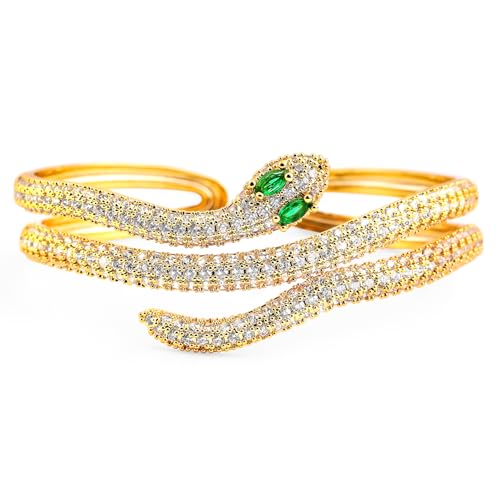 Image of Rubans Demi Fine Stainless Steel Bracelet Emerald CZ Gift for Women & Girls