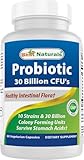Best Naturals Probiotic 10 Strains 30 Billion Shelf Stable 60 Vcaps … (60 Count (Pack of 1))