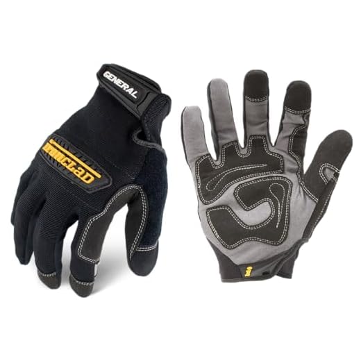 Ironclad GUG Work Gloves - Black