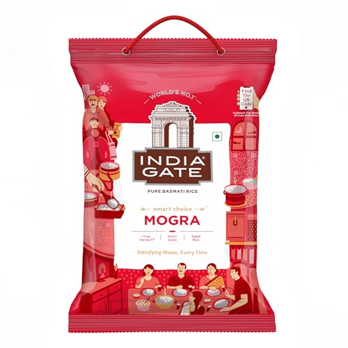India Gate Basmati Rice Bag, Mogra, 5kg (Broken Rice)