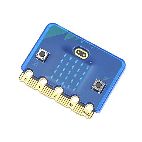 ELECFREAKS microbit V2 Carcasa Protectora Simple Frosted, Fácil Instalación para Placa BBC Micro:bit Azul miniatura 1