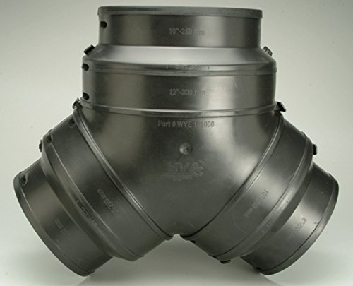 Havaco Quick Connect HTY-12 Large Snap Together Wye 12-10-8 in.