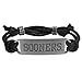 NCAA Siskiyou Sports Fan Shop Oklahoma Sooners Cord Bracelet Adjustable Black