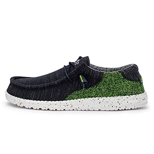 Image of HEYDUDE Men's Wally Sox | Retired Men's Shoes | Men's Lace Up Loafers | Comfortable & Light-Weight