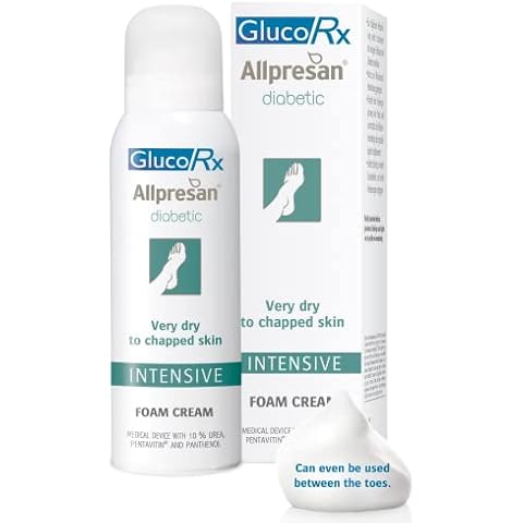 GlucoRx Allpresan Intensive Foot Foam Cream Cover
