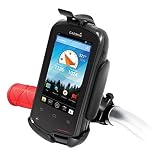 Soporte RESTRINGIBLE para MANILLARES RAP-274-1-GA64U para MTB o BDC Compatible con Garmin Monterra