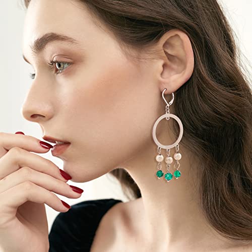 Nbeads 100 Pcs Lever Back Earrings Hooks, Stainless Steel Open Loop Leverback Hoops, French Hook Ear Wire For Earring Making #TOP5