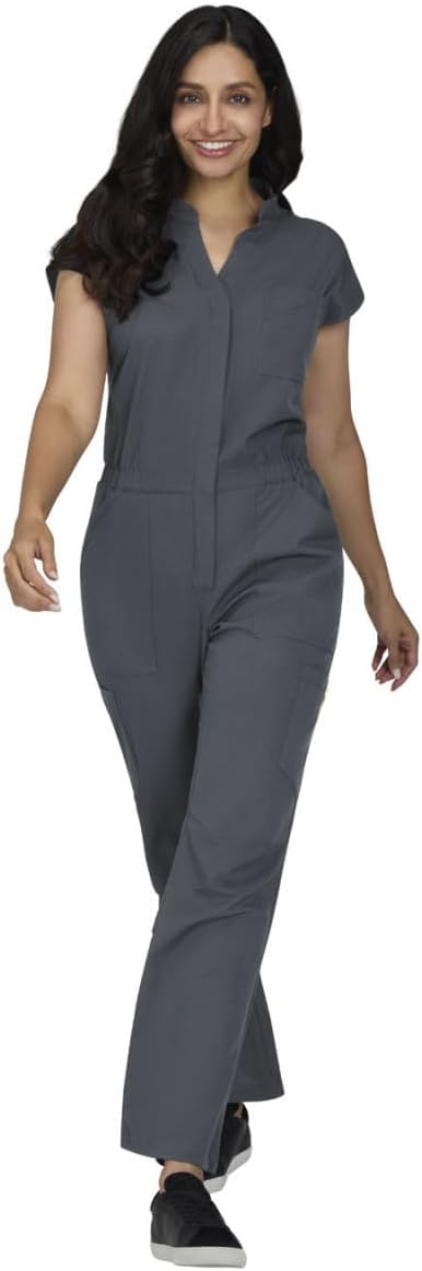 KOI Solis x Anja Women's 9-Pocket Jumpsuit