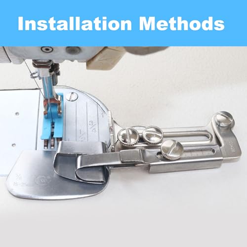 Prensatela Ajustable Para Dobladillo Rizado 15-25mm miniatura 3