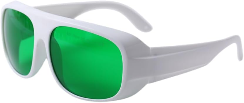 New 620-700nm (High protection) 635nm, 650nm, 694nm 620-700nm O.D 6+ 52＃ Red Laser Protective Glasses Red Lasers Ruby Laser Protection