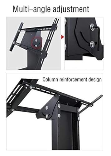 Soporte móvil para TV con ruedas y altura ajustable miniatura 2