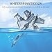 IOEDHW G1 RC Planes Glider, 2.4GHz 2CH Foam Remote Control Airplane with Light, Remote Control Aircraft with 6-axis Gyro Stabilizer, Easy to Fly, RC Jet Fighter Toys Gift for Kids and Beginner
