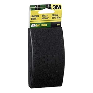 3M 9292 SandBlaster rubberen schuurblok voor schuurpapiervellen, 70 mm x 125 mm, 1 blok