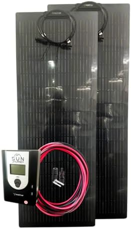 KIT PLACA SOLAR PARA MOTORHOME E CAMINHÃO 12/24V - RESFRIAR