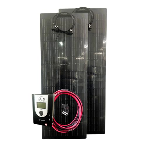 KIT PLACA SOLAR PARA MOTORHOME E CAMINHÃO 12/24V - RESFRIAR
