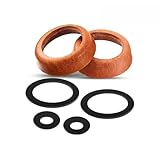 2 Sets Schwengelpumpe Ersatzteile Leder Dichtungssatz Typ...