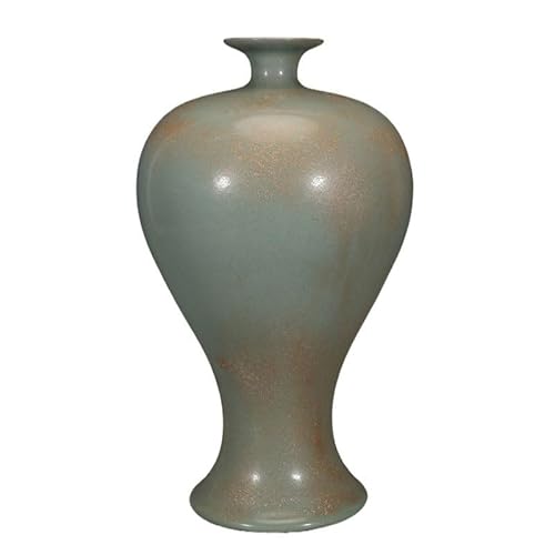 Vase Antique Porcelain Ornaments Storage Cabinet Countertop Vases Unique Office Ceramic Flower Ceramic Vase