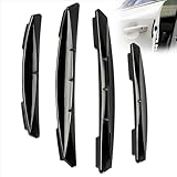 4 Stück Autotür Kantenschutz, Türkantenschutz Auto, Schwarz Kantenschutz Autotür, Universell Auto Türkantenschutz, Anti Kratzer Dekorative Streifen (8cm, 11cm)