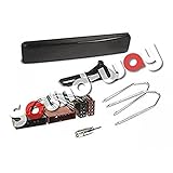 Color: negro Kit Montaje Cuadro Reductor Marco autorradio Ford Fiesta/Focus + Cable Conector + Adaptador Antena