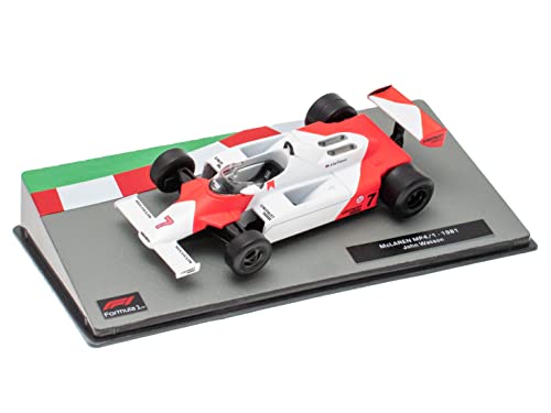 Auto de colección Formula 1 1:43 rojo metal OPO 10