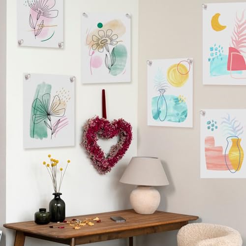 Pinos magnéticos, 20 conjuntos de tachinhas magnéticas, pôsteres e ganchos para fotos