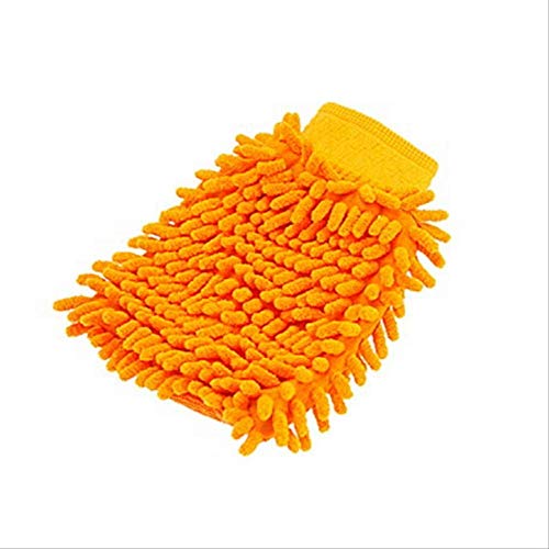 Preisvergleich Produktbild Haushalt Spulhandschuhe Scrubber Glove Food Hundebürste Autowaschhandschuhe Reinigung Waschmaschine Geschirr Handschuhe Küchenzubehör 4 Stück Orange