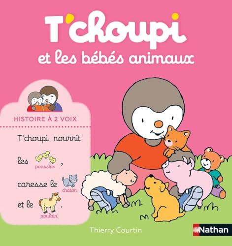 T'choupi et les bébés animaux [French] 2092590022 Book Cover