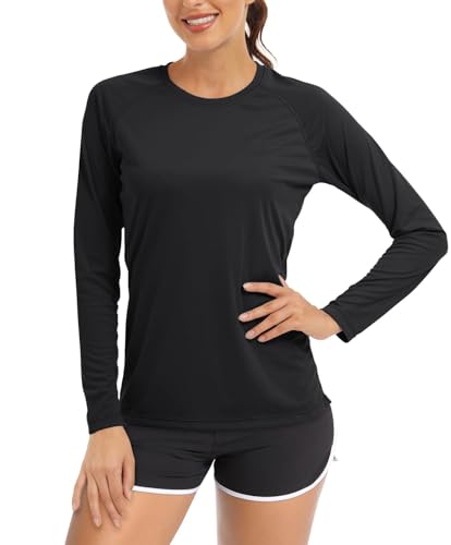 TACVASEN Womens Long Sleeve Tops UV Sun Protection Shirt UPF 50+ Outdoor Performance T-Shirt