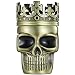Produktbild LIHAO Herb Grinder King Skull Alter gekrönter König Schädel Pollen Crusher für Spice,Kaffee,Herb,Kraeuter,Gewürze(Bronze)