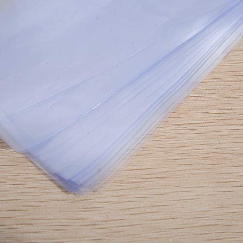 Image of Shrink Wrap Bags, 300Pcs 4.7 x 6.7 Inch Heat Seal Clear PVC Shrink Bags for Wrapping Soap, Bath Bombs, Candles, Bottles, Jars and Small Gifts
