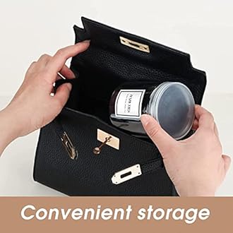 50PCS Black Hair Ties,Cotton Seamless Ponytail Holders,No Damage Elastics Hair Bands for Thick Heavy &Curly Hair