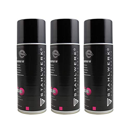 Abicor Binzel Super Pistolenspray NF 400 ml Antiadherente Spray para MIG MAG, set de 3