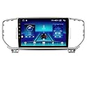 Für Kia Sportage 4 KX5 2016 2017 2018 Android 13 QLED Carplay Auto Stereo GPS Navi Sat Radio 9 Zoll Multimedia BT WiFi 32GB Lenkradsteuerung