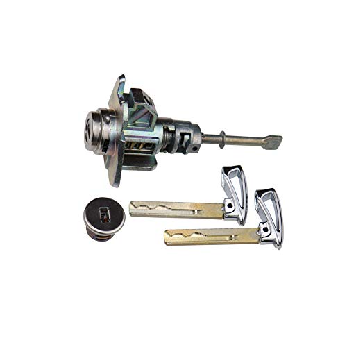Image of Door Lock Cylinder 2 Keys & Rotor-Glove Box Set For 2013-2018 Santa Fe 81905-2W000